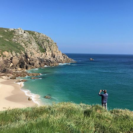 Trengothal Barn Apartment Porthcurno Exterior photo