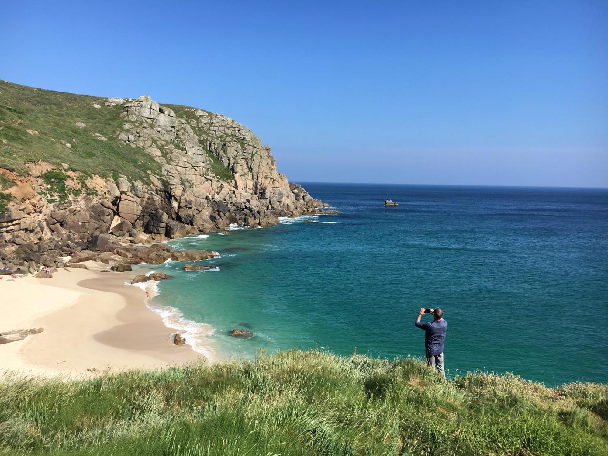 Trengothal Barn Apartment Porthcurno Exterior photo